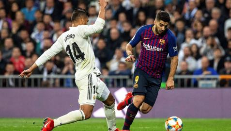 La pegada del Barça condena el sueño copero del Real Madrid