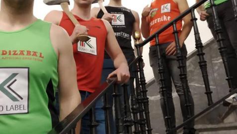 Los participantes en la final del Campeonato de Euskadi de Parejas, que se disputa este sábado.