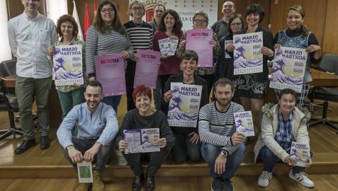 Colectivos y concejales apoyaron la celebración de diversos actos en torno al 8-M.