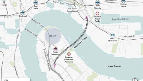 Dos constructoras españolas se disputan un túnel bajo el Támesis en Londres