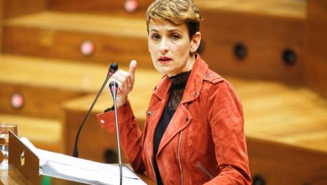 Chivite responde a Ciudadanos que la política de pactos en Navarra la decide el PSN