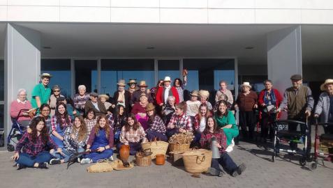 Evocando las ferias de antaño en Tafalla