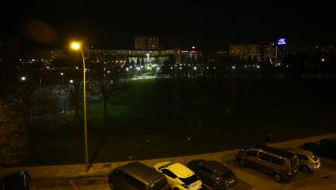 La falta de iluminación en algunas zonas de Pamplona pone en alerta a los vecinos