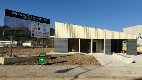 Esteribar quiere abrir este mes el nuevo centro cívico de Olloki