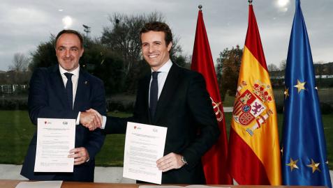 Casado y Esparza dicen que su alianza