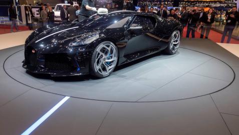 Bugatti exhibe en Ginebra