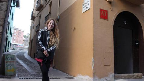 La figura de Blanca Cañas teje una visita a través de mujeres de Estella