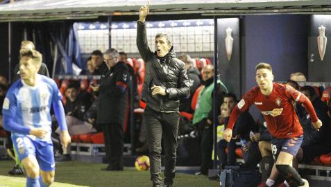 El Málaga prepara el terreno para la visita de Osasuna