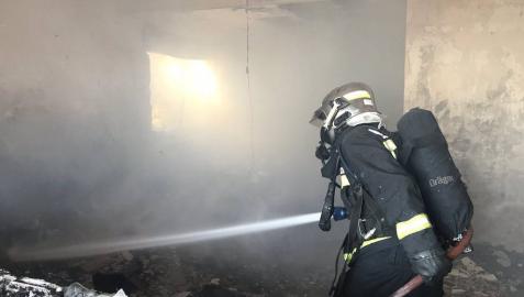 Muere un hombre de 88 años en incendio de una vivienda en Pedrezuela