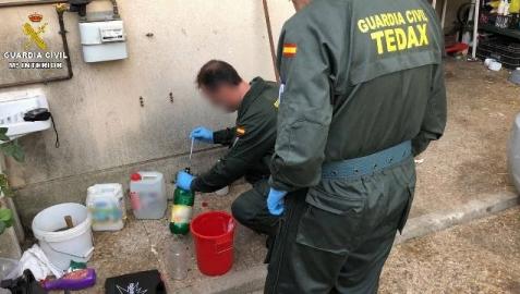 Han sido detenidos cuatro rumanos con la misma sustancia que almacenó la célula que atentó en Cataluña tras explotar la casa-laboratorio de Alcanar.