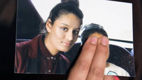 La londinense Shamima Begum.