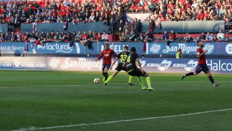 Fotos del Osasuna 1- 0 Nàstic