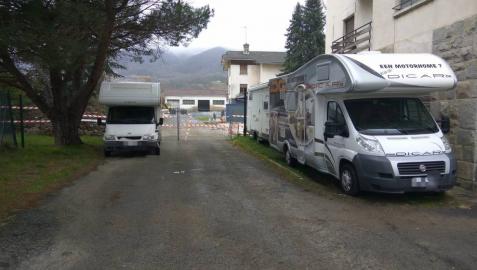 Inmovilizadas tres autocaravanas en Navarra con matriculas falsas