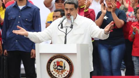 Maduro carga contra EE UU por los apagones en Venezuela