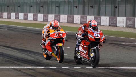 El tiempo parece no pasar para Dovizioso y Márquez