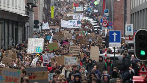 Adolescentes europeas revolucionan la lucha contra el cambio climático