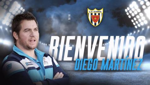 Diego Martínez, nuevo entrenador del C.D. Izarra