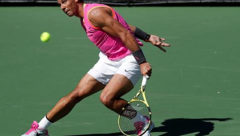 Nadal marcha imparable rumbo a octavos en Indian Wells