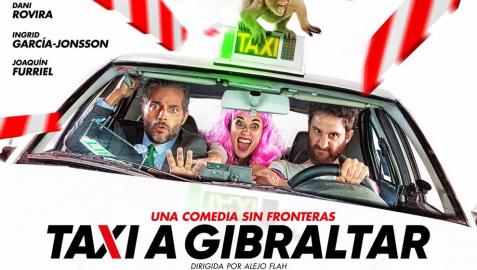Cartel de 'Taxi a Gibraltar'.