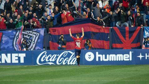 La asistencia a El Sadar sube un 7%