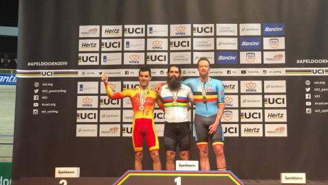 Eduardo Santas suma otra plata en el Mundial