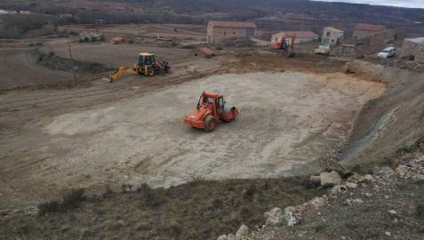 Una pista para Puñal en Allepuz, Teruel