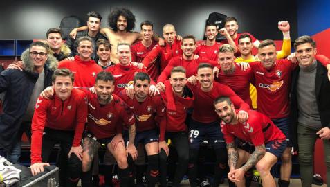 Osasuna, tercer equipo del siglo en encadenar 11 triunfos como local