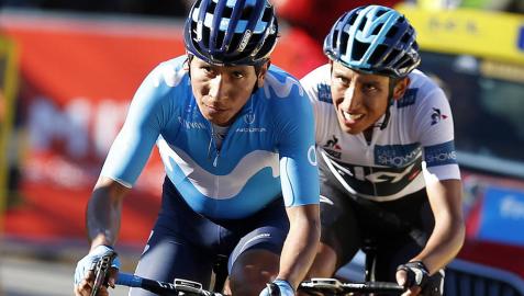 Bernal resiste los ataques de Nairo Quintana y gana la París-Niza
