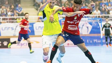Bynho, de Osasuna Magna, denuncia gritos racistas