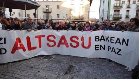 Manifestación en Alsasua este sábado contra el