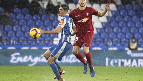 El Osasuna-Dépor, el sábado 13 de abril a las 18.00 horas