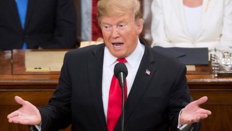 Las falsos datos de Donald Trump en el discurso del Estado de la Unión