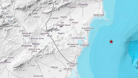 Un terremoto de 4 grados se siente en distintos municipios de Alicante