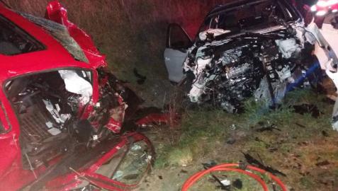 Un fallecido y dos heridos leves en un accidente de tráfico en Olite
