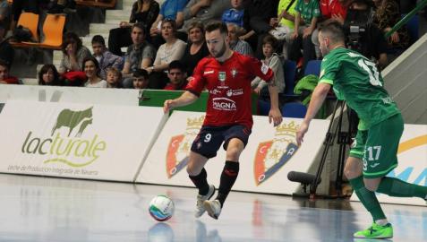Osasuna Magna y Movistar Inter firman tablas en un espectacular partido