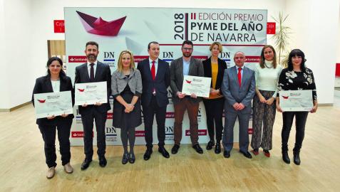 La consultora e ingeniería Tetrace, elegida Premio Pyme Navarra 2018