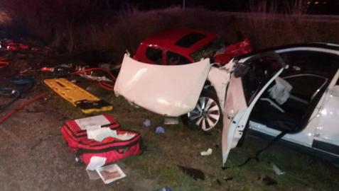 Se elevan a dos los fallecidos en el choque mortal de Artajona