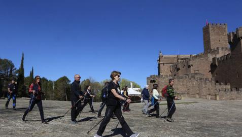 'Esquiando' en Tierras de Javier