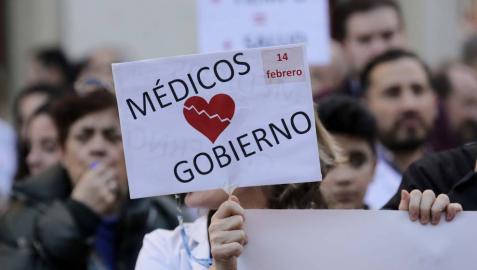 Convocan asambleas médicas para estudiar las próximas acciones