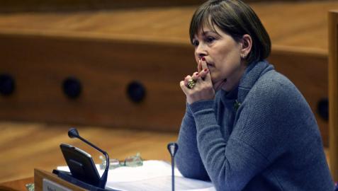 La presidenta Barkos declara tener 3.400 euros en su cuenta bancaria