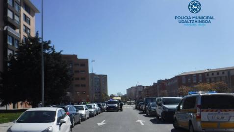 Atropellados dos niños en sendos atropellos este martes en Pamplona