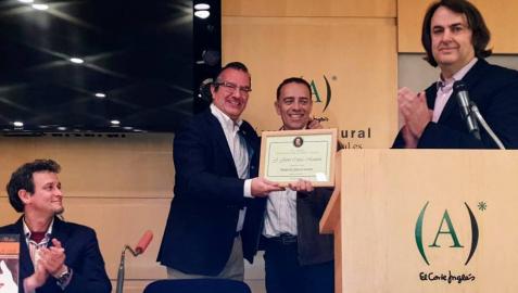 Jesús Javier Corpas, premiado con un accésit del Premio Wilkie Collins