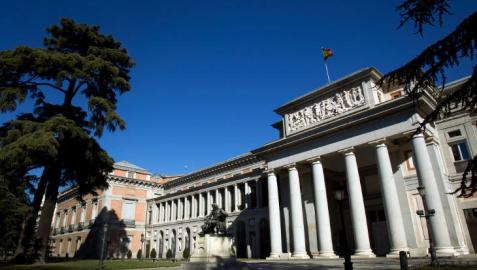 Puerta de Velázquez del Museo Nacional del Prado.