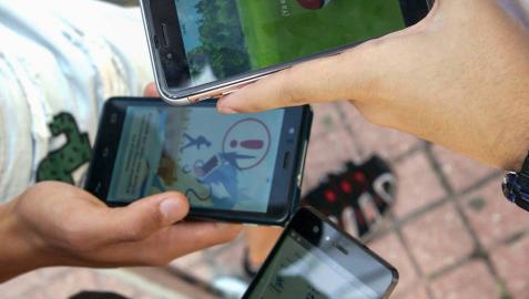 La fiebre de Pokémon Go revive en Pamplona La fiebre de Pokémon Go revive en Pamplona