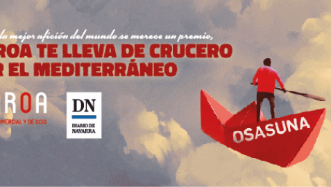 Itaroa y Diario de Navarra premian a la mejor afición del mundo, la rojilla Itaroa y Diario de Navarra premian a la mejor afición del mundo, la rojilla