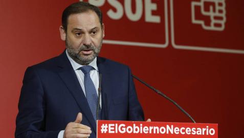 El secretario de Área del PSOE y ministro de Fomento, José Luis Ábalos.