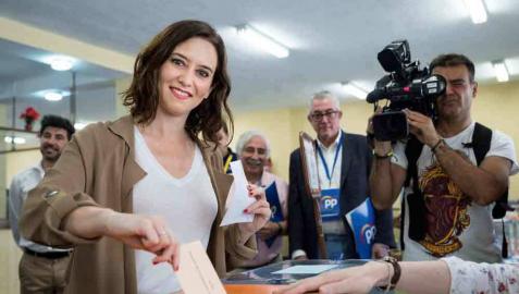 El bloque de la derecha supera al de la izquierda en la Comunidad de Madrid