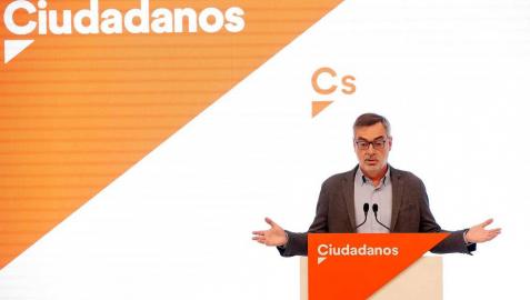El secretario general de Cs, José Manuel Villegas.