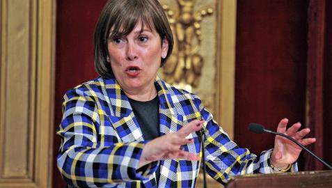 Uxue Barkos, presidenta del Gobierno de Navarra.