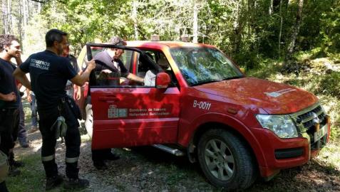 Hallan en buen estado al hombre de 84 años desaparecido en Arizkuren